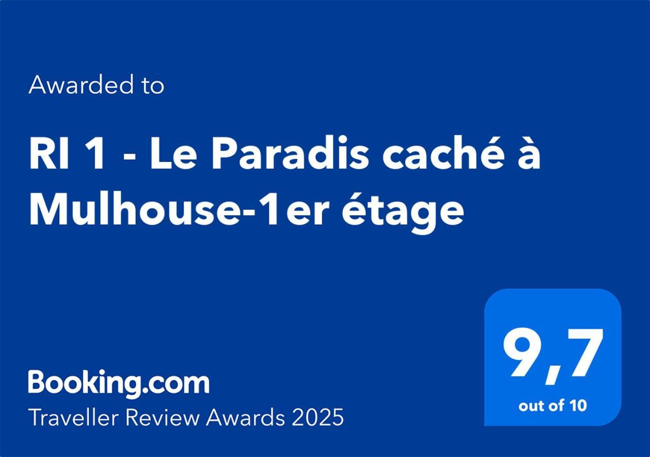 Ri 1 - F3 Le Paradis Cache A Mulhouse-1 A 5 Personnes Extérieur photo